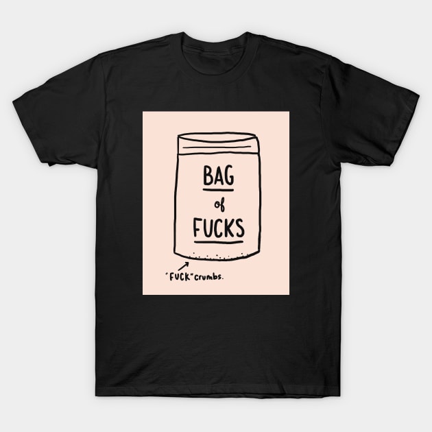 IDGAF T-Shirt by VictoriaBlackDesigns